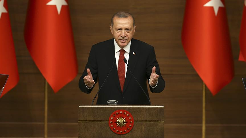 CumhurbaÅkanı ErdoÄan: Bizi yolda bırakmadı, yolunu da ÅaÅırmadı