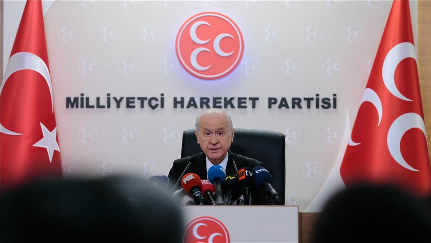 Turkey's MHP to bolster switch to presidential system