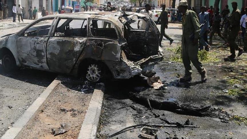In Somalia - Car Bomb blast kills At least seven 