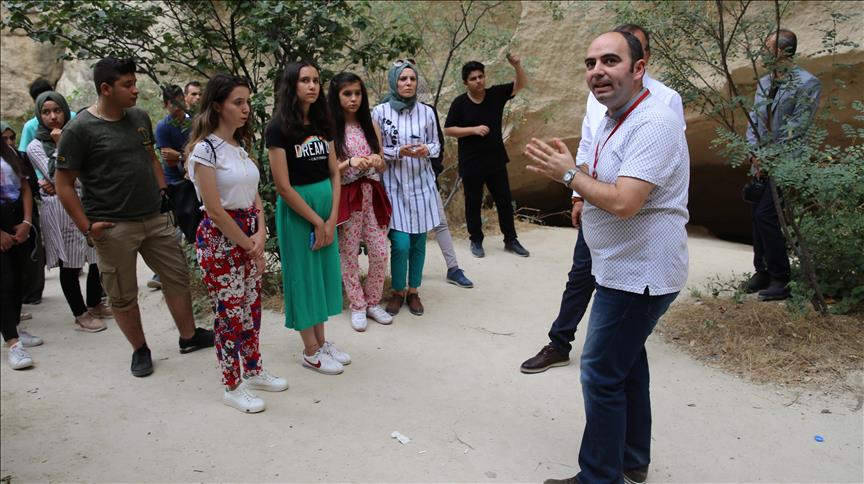 Şehit çocukları Kapadokya'da