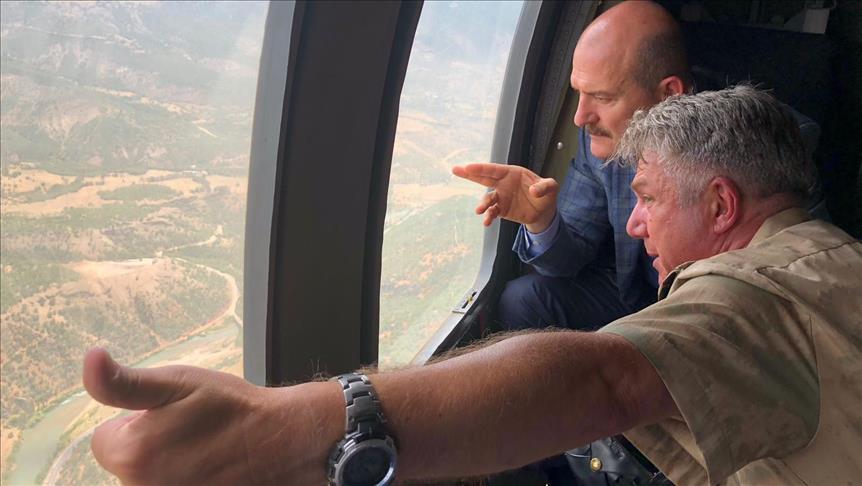 İçişleri Bakanı Soylu, Tunceli'de güvenlik kulesini ziyaret etti 