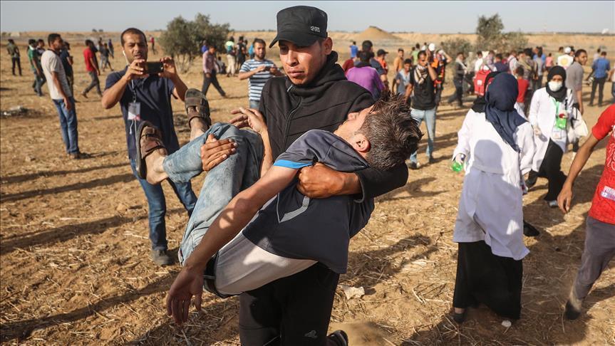 9 Palestinians injured by Israeli fire near Ramallah