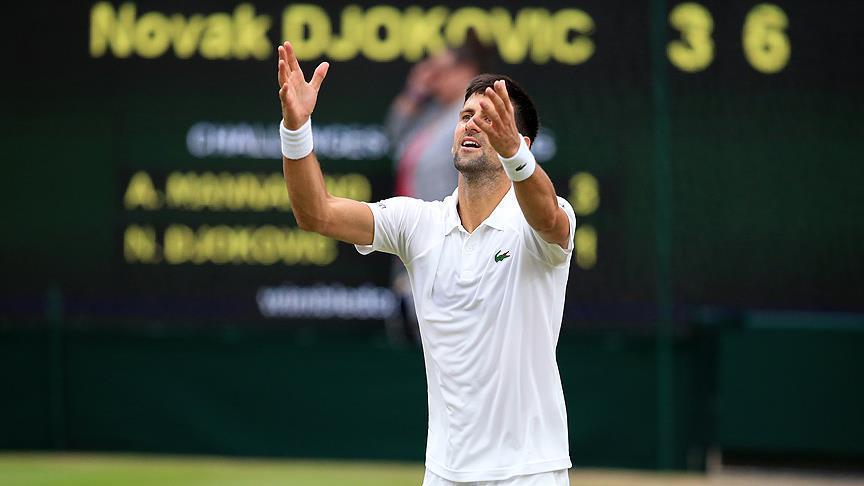Tennis : Le serbe Djokovic remporte Wimbledon pour la 4ème fois