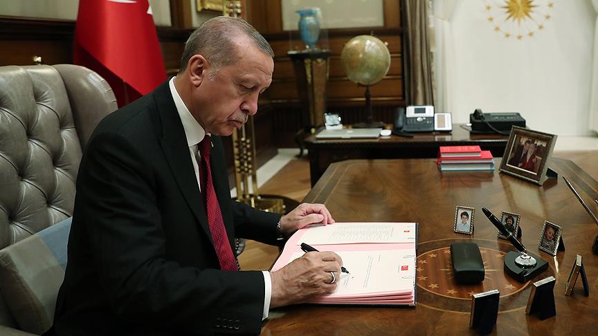 Cumhurbaşkanı Erdoğan Danıştaya 4 üye seçti