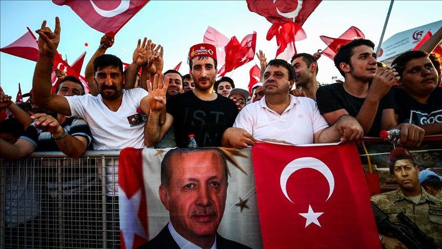 El mundo conmemora el aniversario del golpe fallido en Turquía
