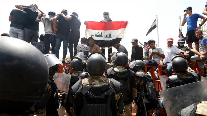 Irak : Manifestation près d’un champ pétrolier à Bassorah