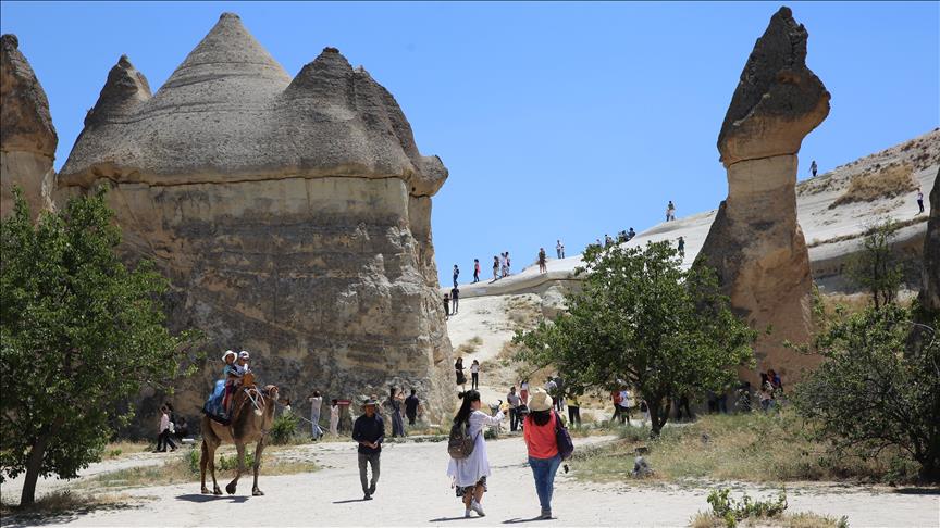 Turquie: Nombre record de touristes en Cappadoce