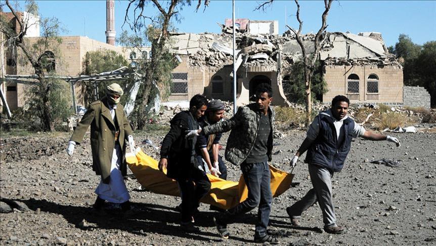 حمله موشکی حوثی ها به مناطق مسکونی در تعز یمن 