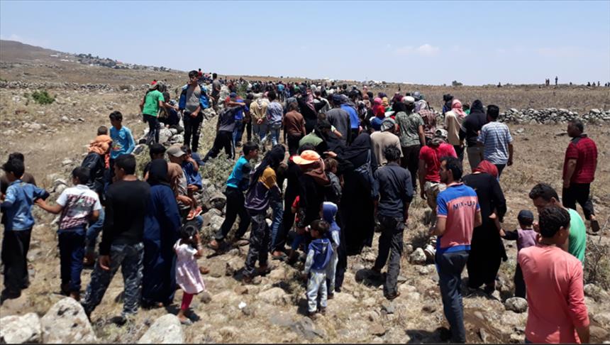 متحدث عسكري إسرائيلي لـ "الأناضول": اللاجئون السوريون على الحدود تفرقوا