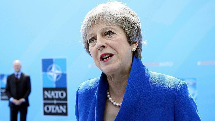 Image result for UK premier calls for action against Russian aggression