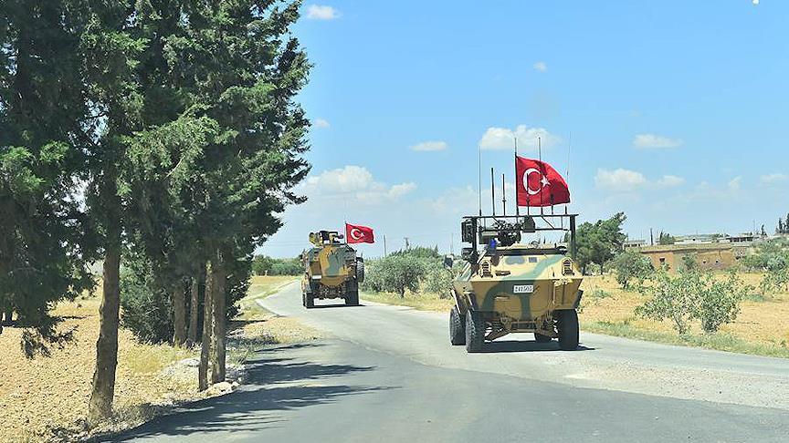 Turkish army conducts 15th round of patrols in Manbij