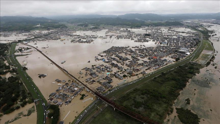 Japonya'daki sel felaketinde ölenlerin sayısı 222'ye yükseldi