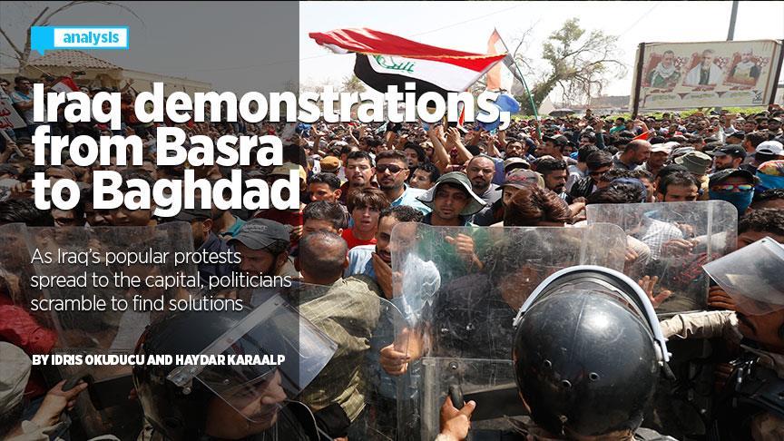 ANALYSIS: Iraq demonstrations, from Basra to Baghdad