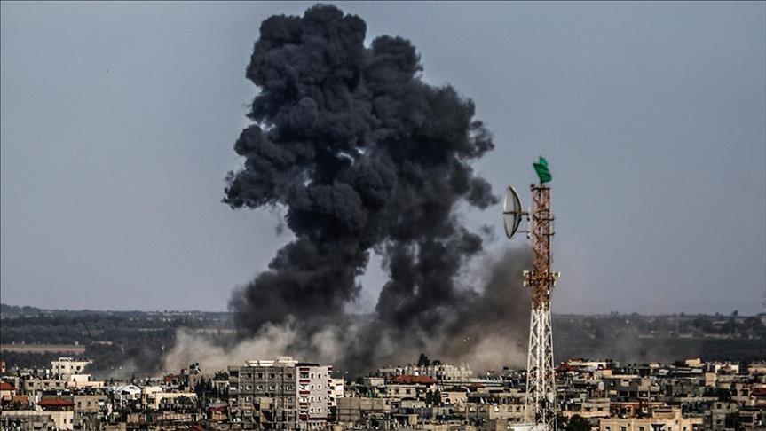 Israeli army force comes under fire in Gaza buffer zone