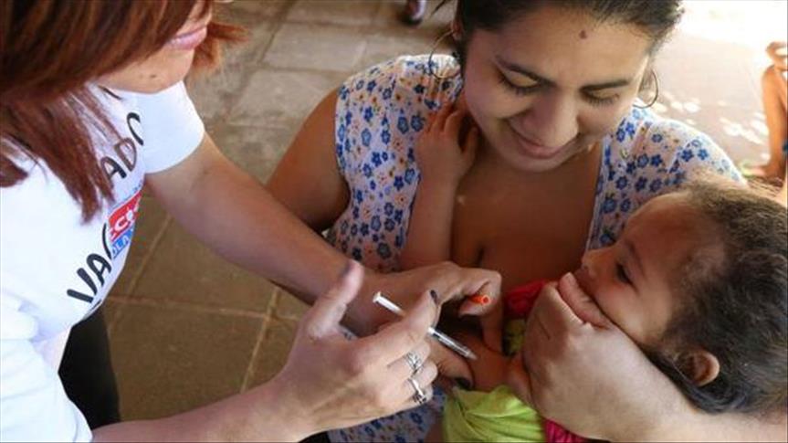 Brasil confirma 677 casos de sarampión