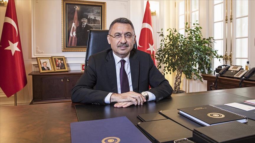 Image result for Turkish vice president Fuat Oktay