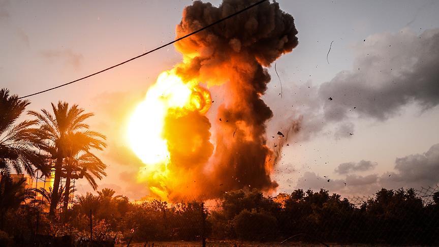 Israeli army launches large-scale attack on Gaza