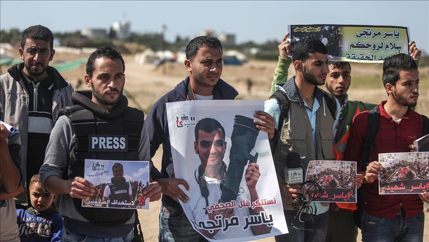 Израиль оказывает давление на палестинских журналистов