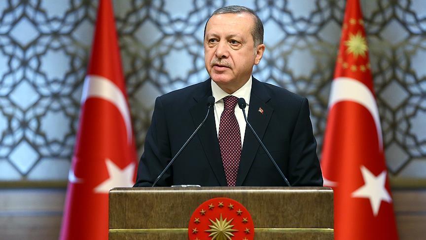 پیام اردوغان به مناسبت چهل و چهارمین سالگرد عملیات صلح قبرس