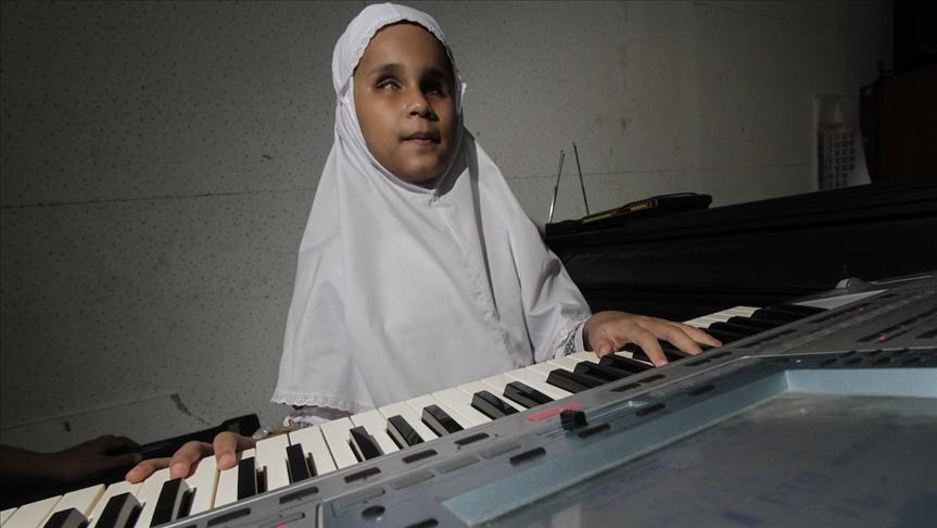 Musisi tunanetra cilik pengukir prestasi