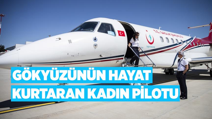 Gökyüzünün hayat kurtaran kadın pilotu