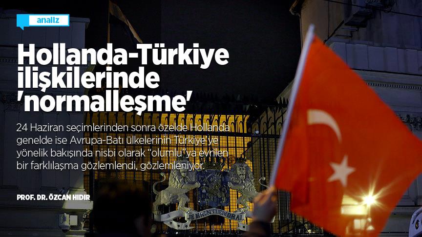 Hollanda-Türkiye ilişkilerinde 'normalleşme'