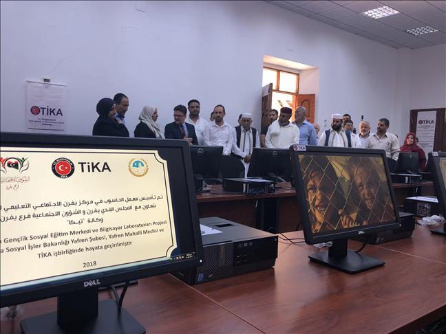 Turkish aid agency supports education in Libya