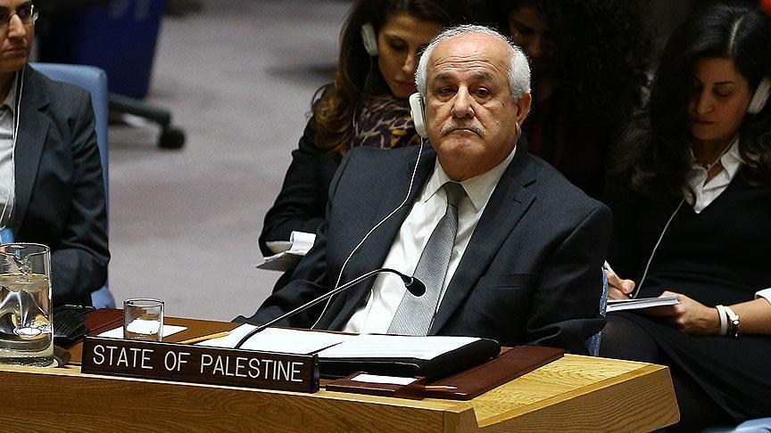 Palestinian envoy says US peace plan ‘useless’