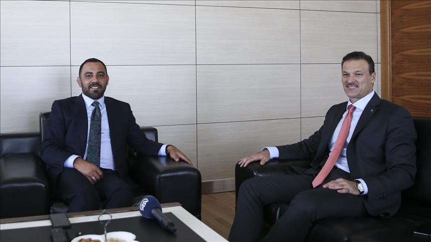 Alpay Özalan'dan Hamza Yerlikaya'ya ziyaret