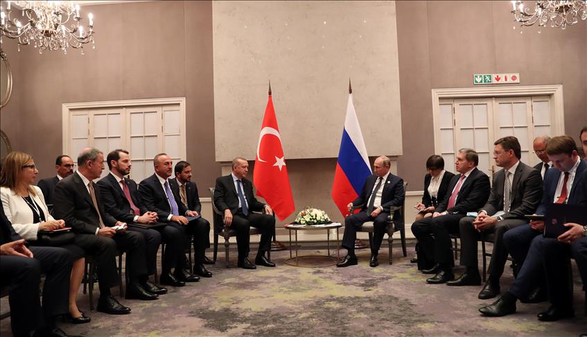 Fin de la réunion Erdogan-Poutine à Johannesburg 