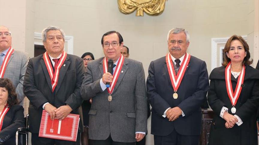 Nuevo presidente del máximo organismo judicial de Perú pidió perdón
