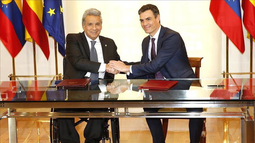 Ecuador y España firman acuerdo de seguridad y lucha contra el crimen transnacional