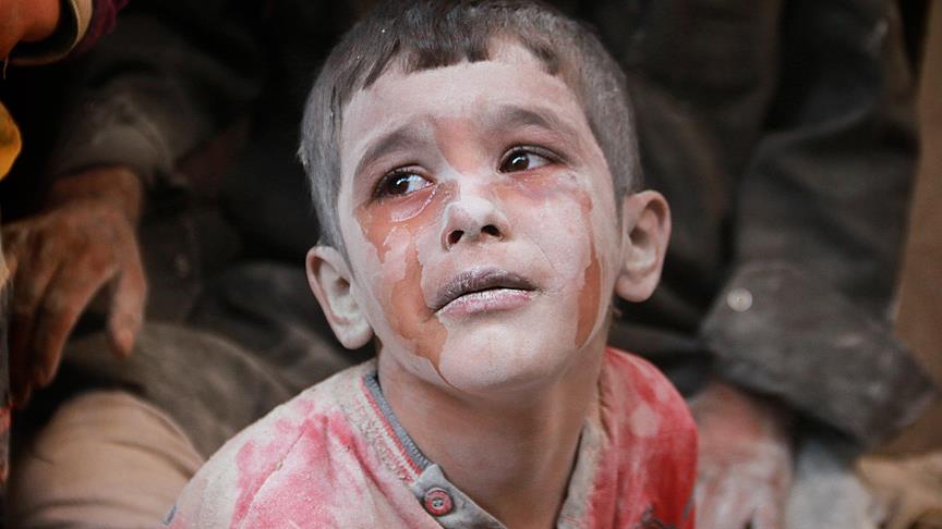 Suriye&#39;de 7 binden fazla çocuk savaş kurbanı