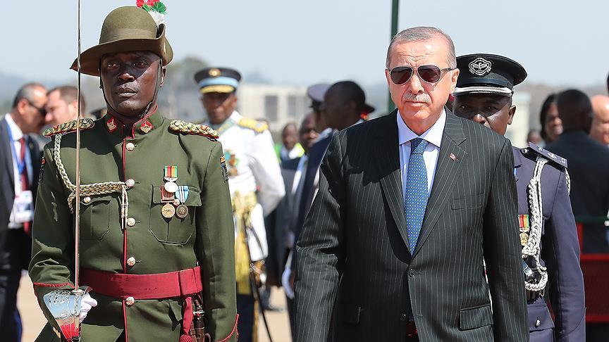 Serokomar Erdogan li Zambiyayê ye
