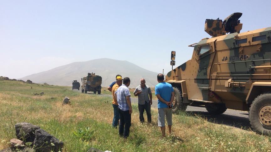 Iğdır'da İl Özel İdaresi ekibine terör saldırısı