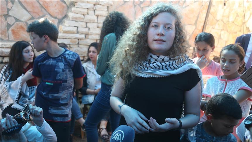 Ahed al-Tamimi à Anadolu : Je poursuivrai la lutte pour la Liberté