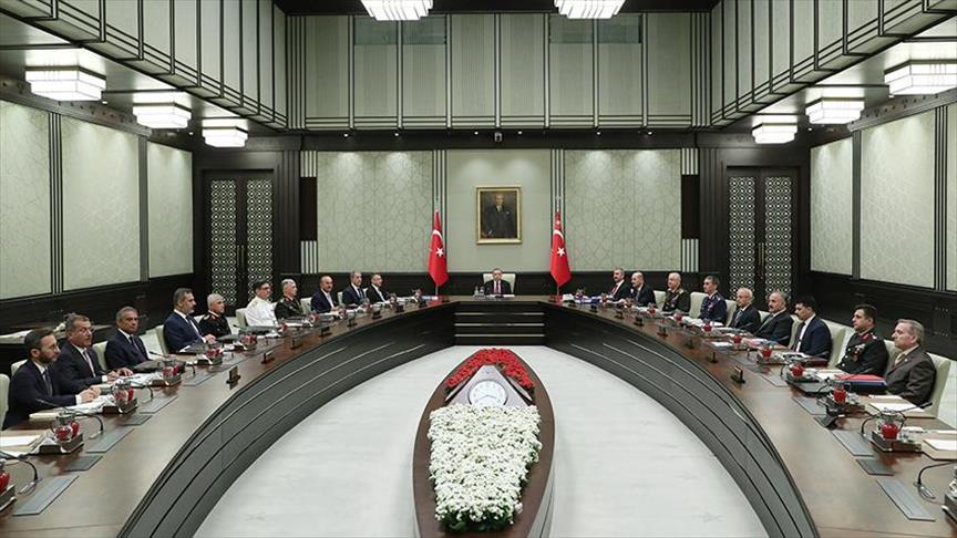 برئاسة أردوغان .. الاجتماع الأول للأمن القومي التركي في ظل النظام الجديد