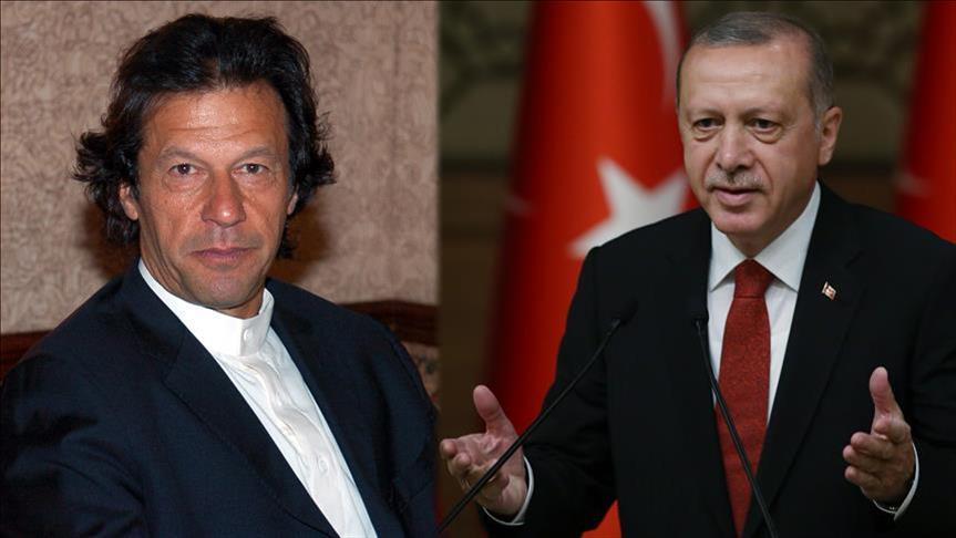 اردوغان پیروزی عمران‌خان در انتخابات پاکستان را تبریک گفت