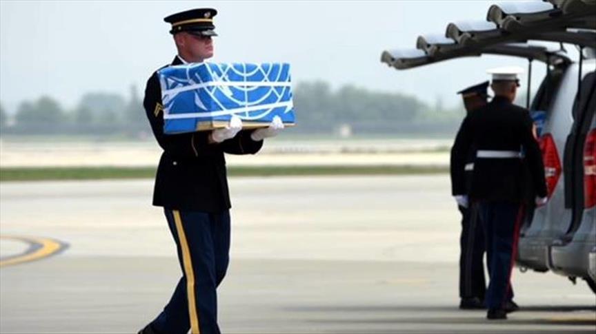 Homenaje a los soldados de EEUU desaparecidos en la Guerra de Corea
