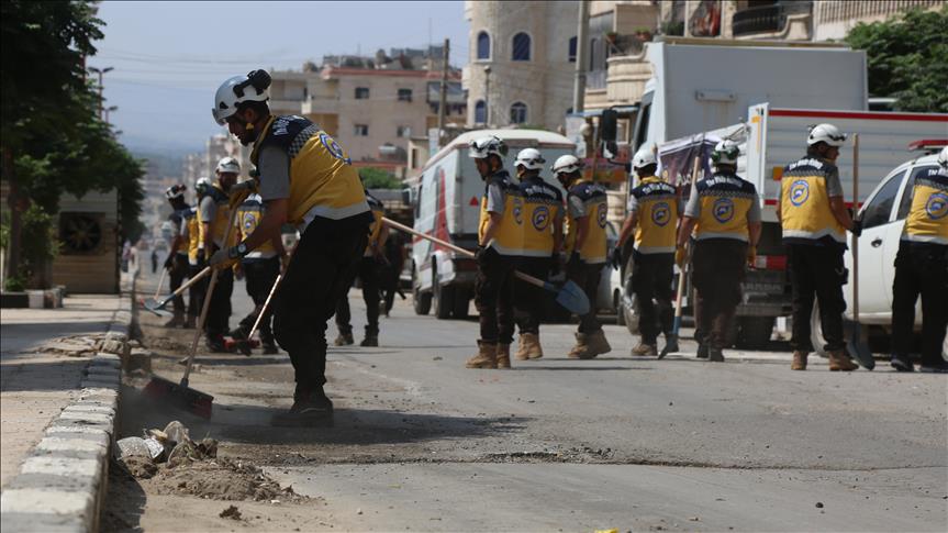 Afrin’de terörün izleri siliniyor 