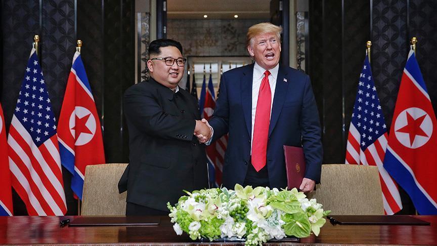 Trump'tan Kuzey Kore liderine teşekkür