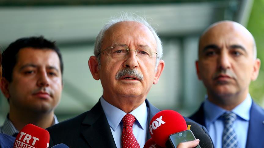 Turkish opposition head calls US sanctions 'not right'