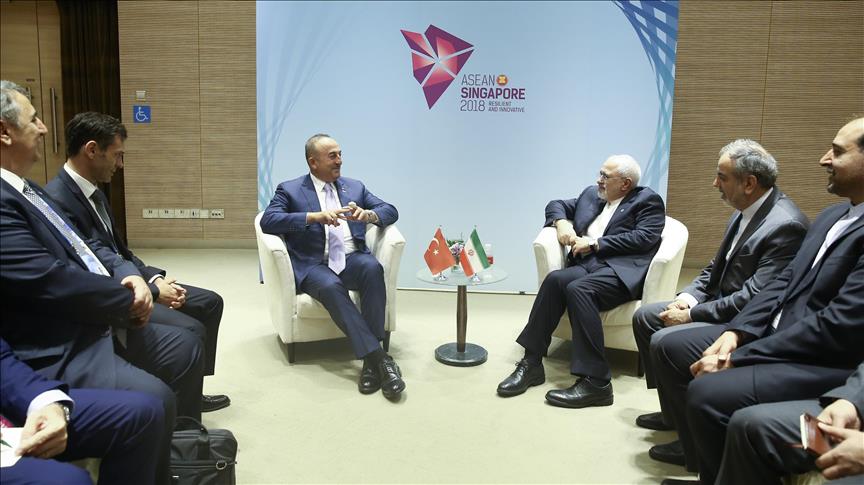 Turkish FM discusses ties with Japan, Iran, Russia