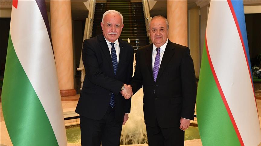 Глава МИД Палестины провел переговоры в Ташкенте