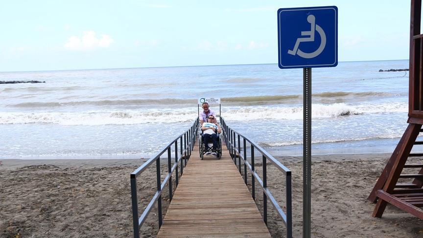 Ordu'da engelliler deniz keyfini doyasıya yaşayacak