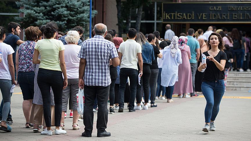 KPSS öğretmenlik alan bilgisi testi yapıldı
