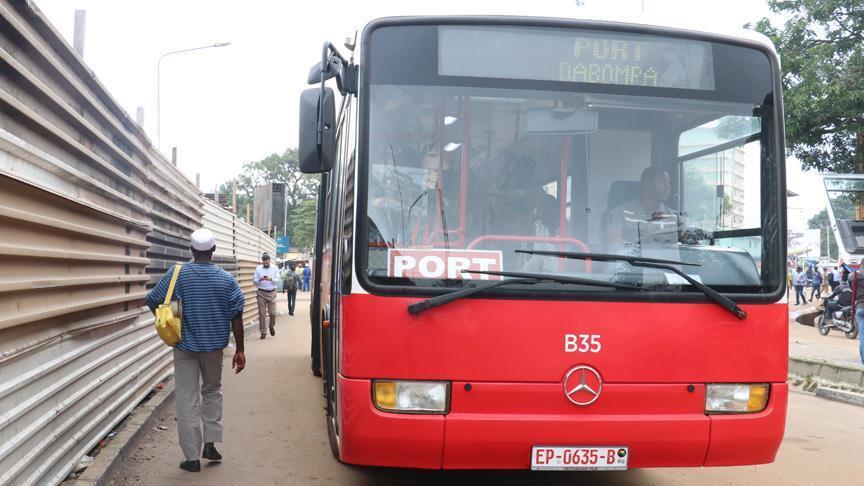 Donated Turkish buses ease transport in Guinean capital