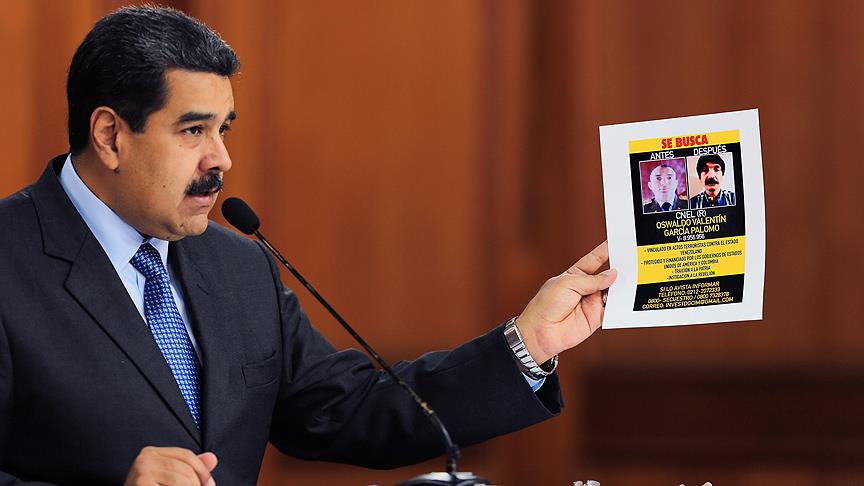 Maduro suikast giriÅiminden muhalefeti sorumlu tuttu