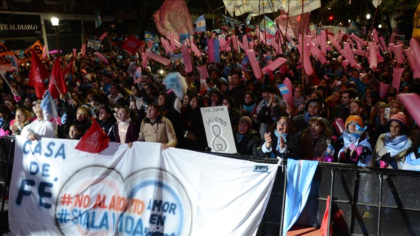 Aborto en Argentina fue rechazado