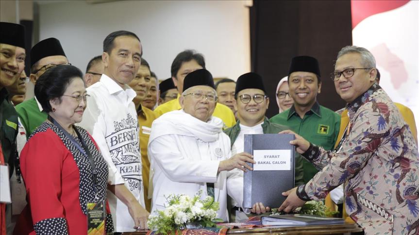 Resmi, Jokowi daftar capres ke KPU